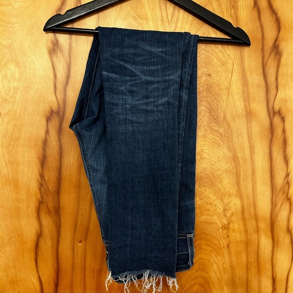 AG The Farrah High Waist Ankle Skinny Jeans (Mastic) - Picture 8 of 9